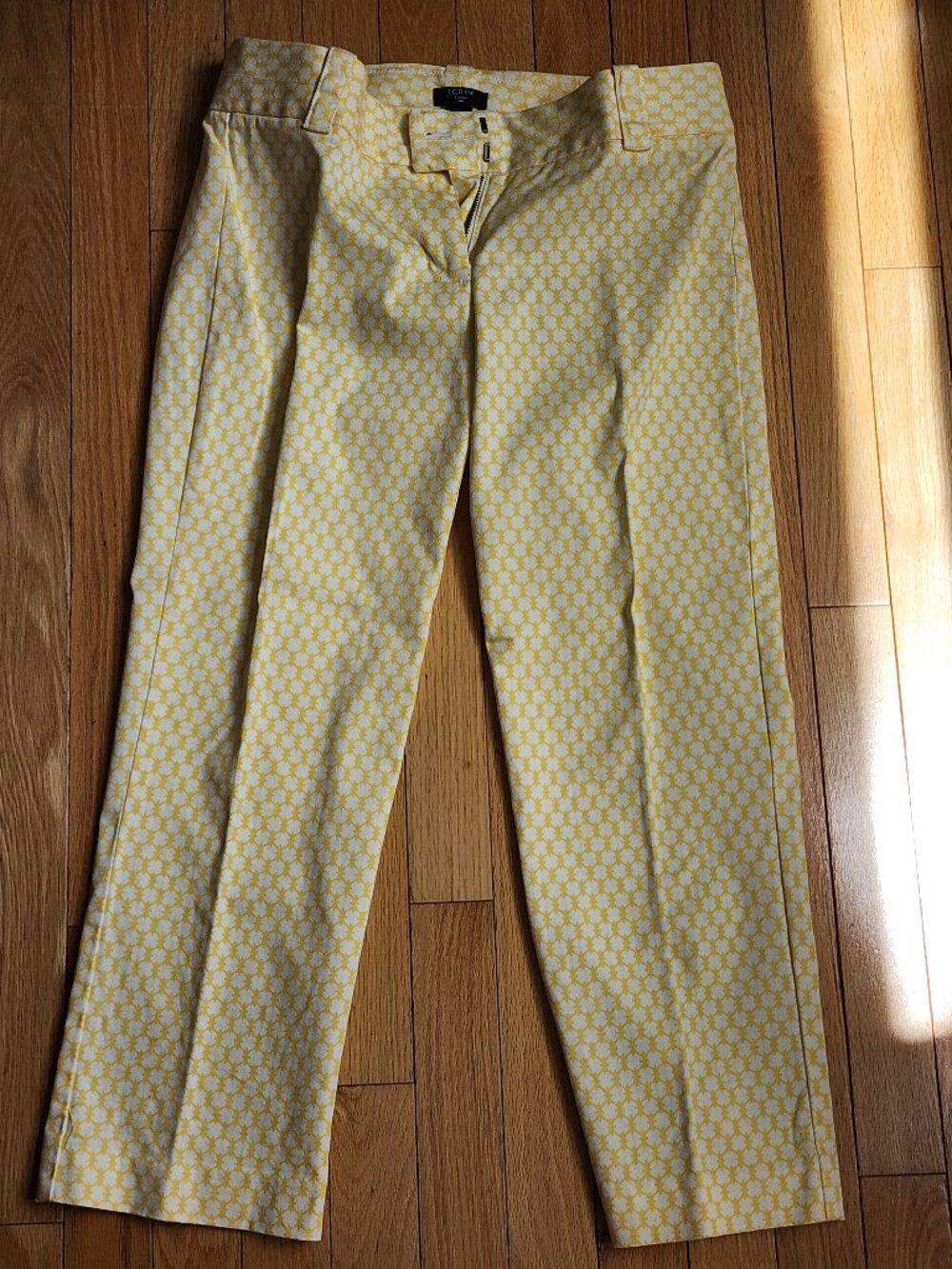 J. Crew yellow pants